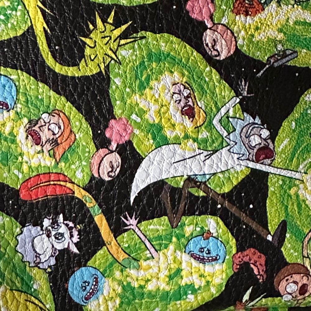 Rick and Morty (Adult Swim) by Buckle-Down Crossbody/Shoulder Bag NWT - Picture 13 of 13